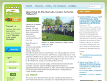 Tablet Screenshot of kansasgreenschools.org